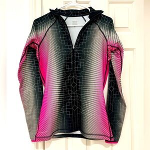 Nike Dri-fit long sleeve half-zip pullover, size medium